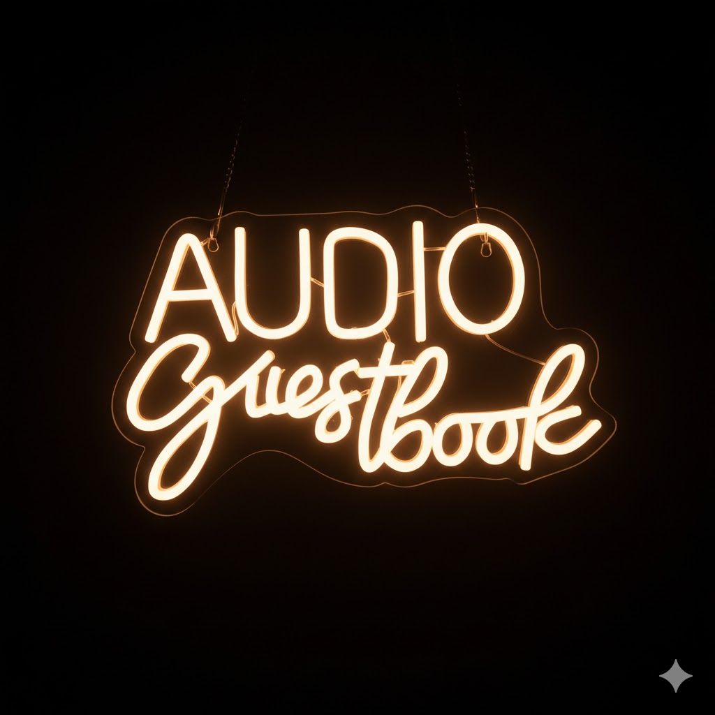 Audio Guest Book Design 2 (Wavy Border) design variant